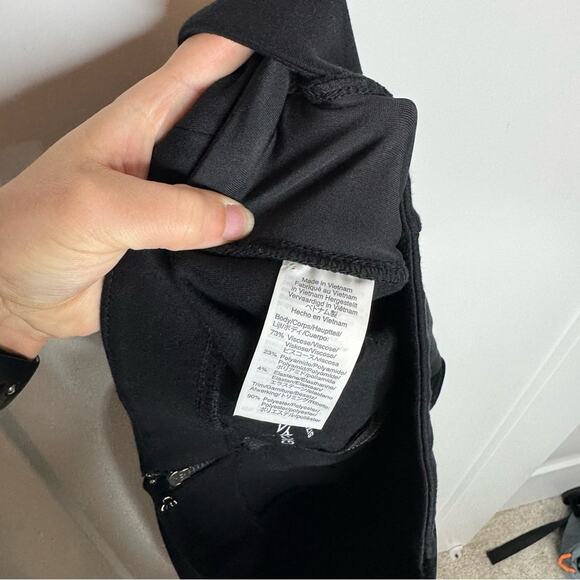 J. Crew The Gigi Pant Black Velvet Side Stripe Skinny Ankle Pants Size 4 - Picture 7 of 7